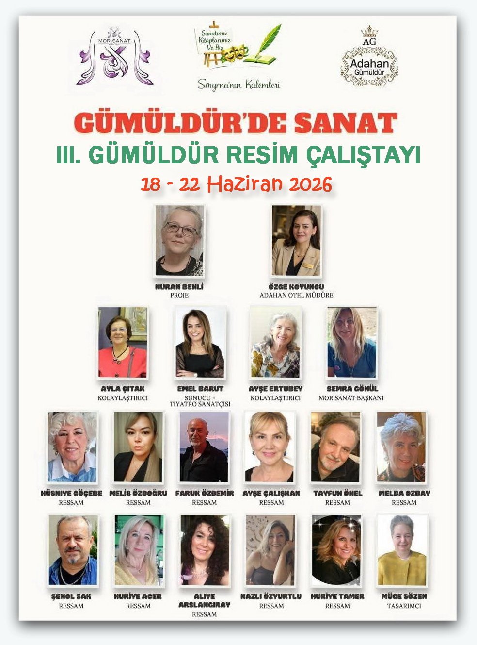 Gümüldür III. Resim Çalıştayı-2026
